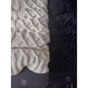 Diamond Dozen Acrylic Leg Warmer Lot (2) #New